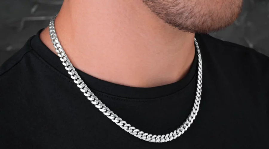 925 Sterling Silver Cuban Link Chain