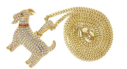 Cuban Link Gold Plated With Goat Pendant Chain