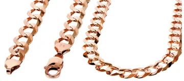 Women's 14K Solid Rose Gold Chain