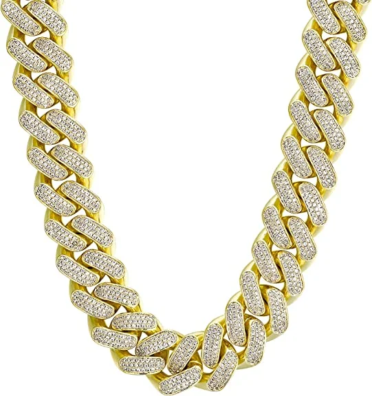 14k Gold Cuban Chain Necklace
