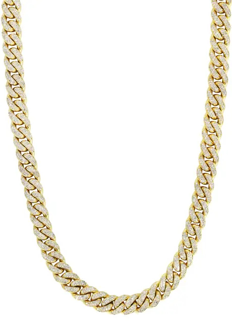 Iced Out Miami Cuban Link Chain